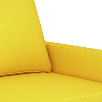 Fauteuil 60 cm stof lichtgeel 6