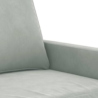 Fauteuil 60 cm fluweel lichtgrijs  6