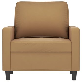 Fauteuil 60 cm fluweel bruin 3