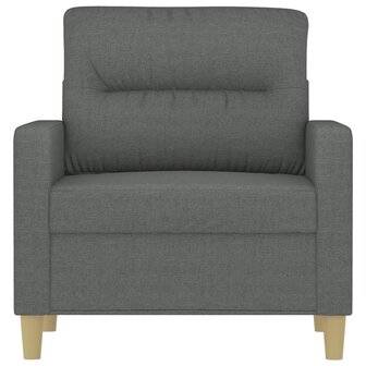 Fauteuil 60 cm stof donkergrijs 3