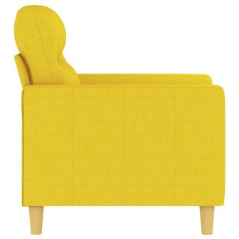Fauteuil 60 cm stof lichtgeel 4