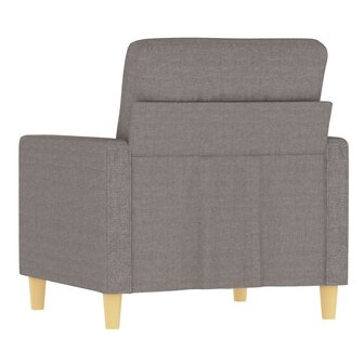 Fauteuil 60 cm stof taupe 5
