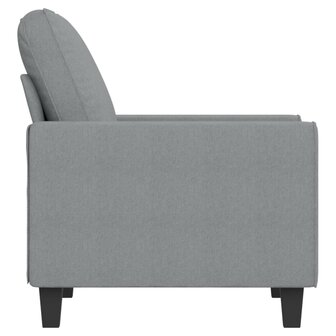 Fauteuil 60 cm stof lichtgrijs 4
