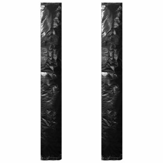 Parasolhoezen 2 st met rits 250 cm PE 1