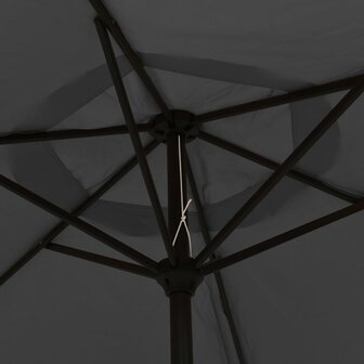 Parasol 200x224 cm aluminium antraciet 5