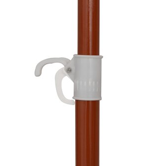 Parasol met stalen paal 240 cm antracietkleurig 3