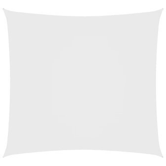 Zonnezeil vierkant 2x2 m oxford stof wit 2