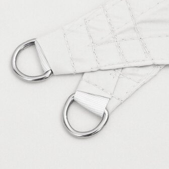 Zonnezeil vierkant 2x2 m oxford stof wit 5