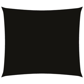 Zonnescherm rechthoekig 2x2,5 m oxford stof zwart 2