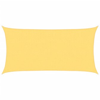 Zonnezeil 160 g/m&sup2; 2x3,5 m HDPE beige 2