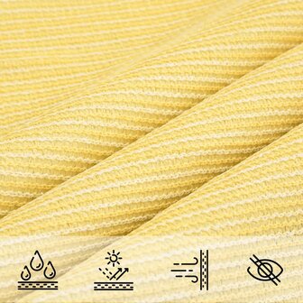 Zonnezeil 160 g/m&sup2; 2x3,5 m HDPE beige 5
