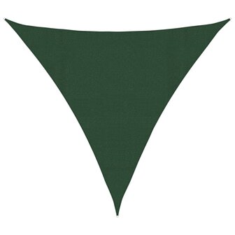 Zonnezeil 160 g/m&sup2; 4,5x4,5x4,5 m HDPE donkergroen 2