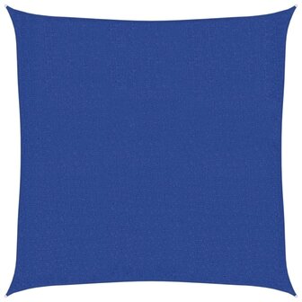 Zonnezeil 160 g/m&sup2; 2,5x2,5 m HDPE blauw 2