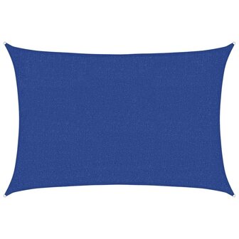 Zonnezeil 160 g/m&sup2; 2x2,5 m HDPE blauw 2