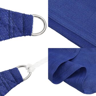 Zonnezeil 160 g/m&sup2; 2,5x3 m HDPE blauw 7