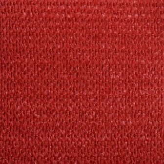 Zonnezeil 160 g/m&sup2; 3/4x2 m HDPE rood 9