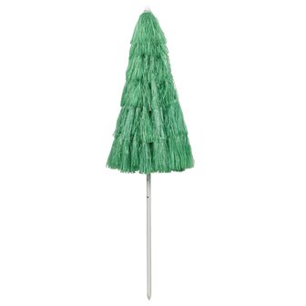 Strandparasol Hawa&iuml; 240 cm groen 2