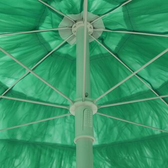 Strandparasol Hawa&iuml; 240 cm groen 6