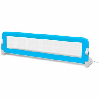 Bedhekje peuter 150x42 cm blauw 2