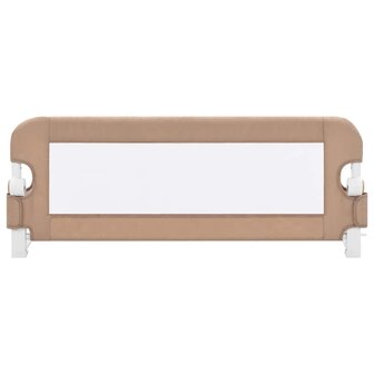 Bedhekje peuter 102x42 cm polyester taupe 3
