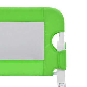 Bedhekje peuter 180x42 cm polyester groen 5