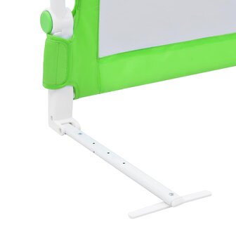 Bedhekje peuter 180x42 cm polyester groen 6