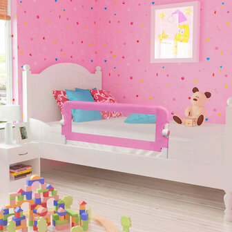 Bedhekje peuter 120x42 cm polyester roze 1