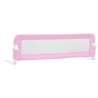 Bedhekje peuter 120x42 cm polyester roze 2