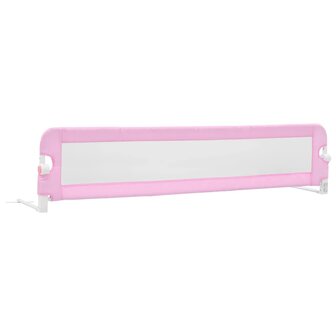 Bedhekje peuter 180x42 cm polyester roze 2