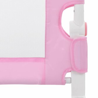 Bedhekje peuter 180x42 cm polyester roze 5