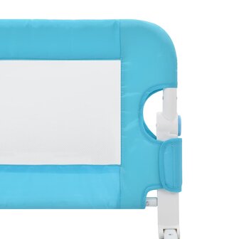 Bedhekje peuter 120x42 cm polyester blauw 5