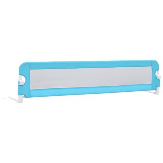 Bedhekje peuter 180x42 cm polyester blauw 2