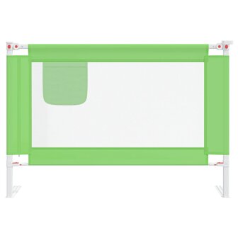 Bedhekje peuter 100x25 cm stof groen 3