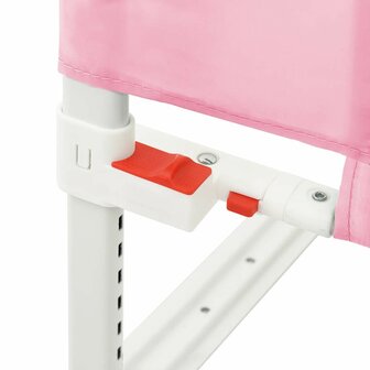 Bedhekje peuter 100x25 cm stof roze 7