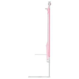 Bedhekje peuter 150x25 cm stof roze 5