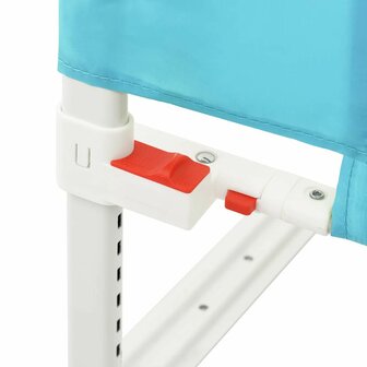 Bedhekje peuter 100x25 cm stof blauw 7