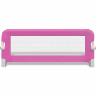 Kinderbedhekjes 2 st 102x42 cm roze 4