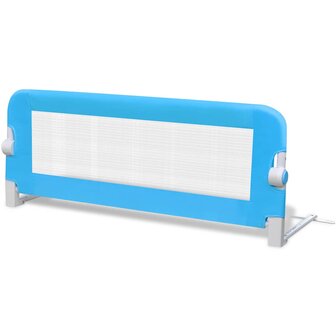 Kinderbedhekjes 2 st 102x42 cm blauw 3