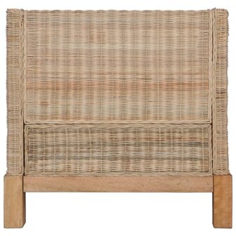 2-delig Bankstel met kussens natuurlijk rattan 5
