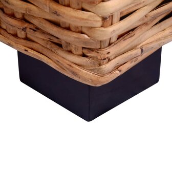 2-delig Bankstel met kussens natuurlijk rattan  8