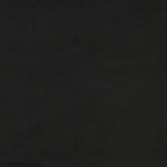 Driezitsbank 180 cm fluweel zwart 7