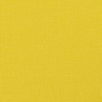 Driezitsbank 180 cm stof lichtgeel 7