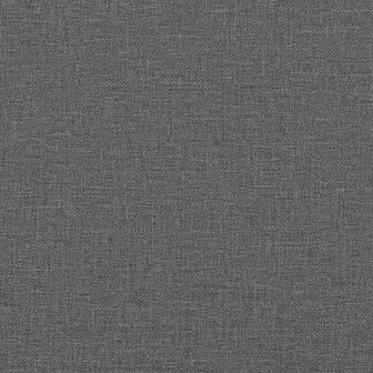 Driezitsbank Chesterfield-stijl stof donkergrijs 8