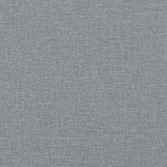 2-delige Loungeset met kussens stof lichtgrijs 7