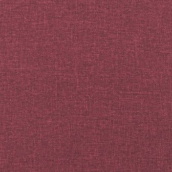 2-delige Loungeset met kussens stof wijnrood 5