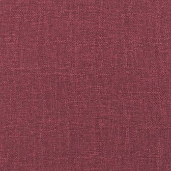 2-delige Loungeset met kussens stof wijnrood 5