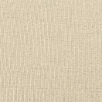 2-delige Loungeset met kussens stof cr&egrave;mekleurig 6