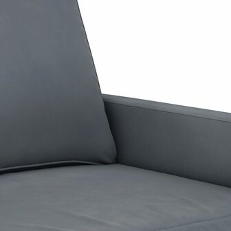 Tweezitsbank 120 cm fluweel donkergrijs 6