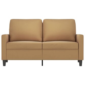 Tweezitsbank 120 cm fluweel bruin 3