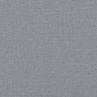 Tweezitsbank 140 cm stof lichtgrijs 7